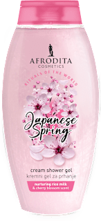 Kremni gel za tuširanje Japanese Spring  AFRODITA