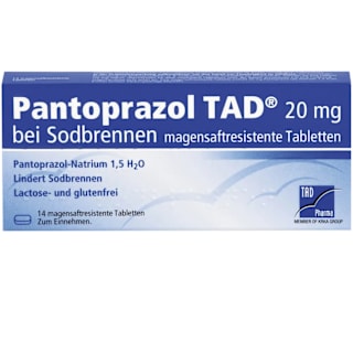Pantoprazol TAD 20mg Tabletten TAD Pharma