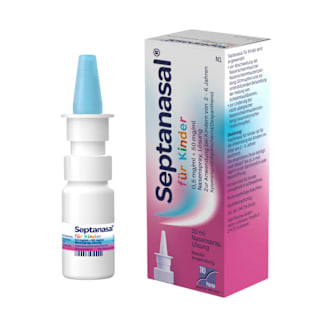 Septanasal für Kinder 0.5mg/ml+50mg/ml Nasenspray Septanasal