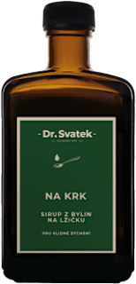 sirup z bylin na krk Dr.Svatek