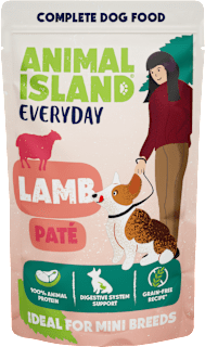 Karma mokra dla psa pasztet z jagnięciny ANIMAL ISLAND