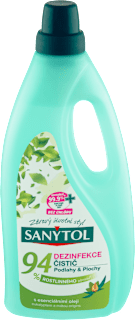 dezinfekční čistič na podlahy eukalyptus a máta SANYTOL