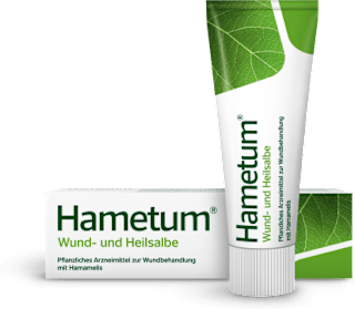 Hametum Wund- und Heilsalbe 6,25g / 100g Salbe, Hamamelisdestillat Hametum