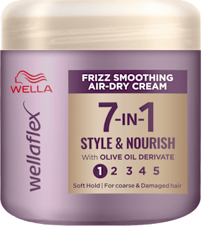 Cremă styling anti-frizz 7in1 wellaflex