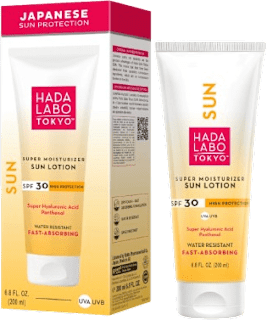 Lozione Solare Idratante Waterproof SPF30 HADA LABO TOKYO