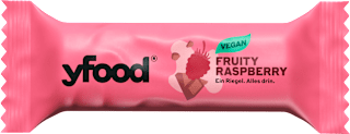 Proteinriegel Vegan Fruity Raspberry yfood