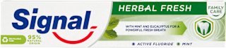zubní pasta Herbal Fresh Signal