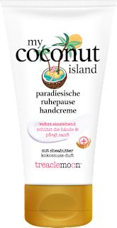 Handcreme my coconut island mit Sheabutter & Kokosnuss-Duft treaclemoon