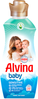 Омекотител за дрехи baby Sensitive, 77 пранета Alvina