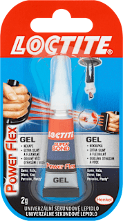 Sekundové lepidlo Super Bond Power Flex Loctite
