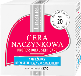 Krem nawilżający Cera Naczynkowa Lirene