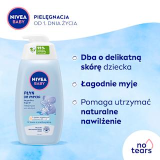 Płyn do mycia łagodna kąpiel NIVEA BABY