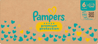 Windeln Premium Protection Gr. 6 Extra Large (13-18 kg) Monatsbox Pampers