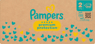 Windeln Premium Protection New Baby Gr. 2 Mini (4-8 kg) Monatsbox Pampers