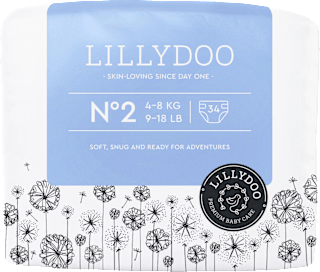 Windeln Gr. 2 (4+ kg)  LILLYDOO