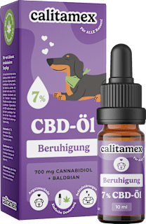 CBD Öl für den Hund, Beruhigung 7% CALITAMEX