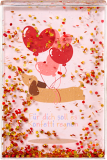 Bilderrahmen Konfetti Paradies