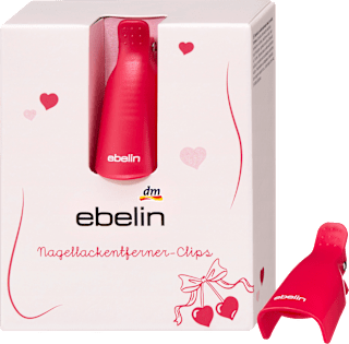 Nagellackentferner-Clips "Cherry Love" ebelin