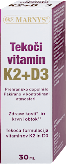 Tekoči vitamin K2+D3 MARNYS