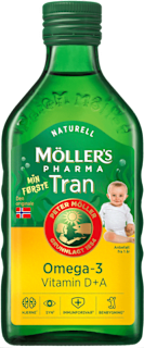 PHARMA Omega 3 + vitamin A-D baby ulje MÖLLER'S