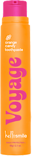 Pasta za zube Voyage – bomboni s okusom naranče  helloSMILE