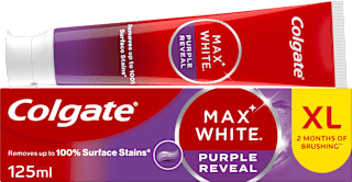 Pastă de dinți Max White Purple Reveal  Colgate
