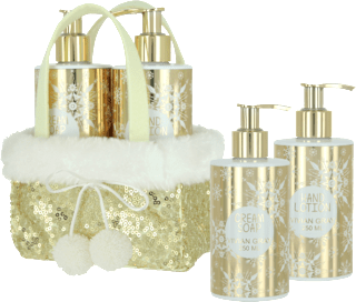 Set cadou Golden Glitters Săpun + Cremă VIVIAN GRAY