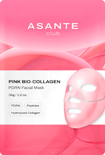 Gélová pleťová maska Pink Bio-Collagen PDRN ASANTE