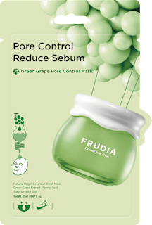 textilní pleťová maska Green Grape FRUDIA