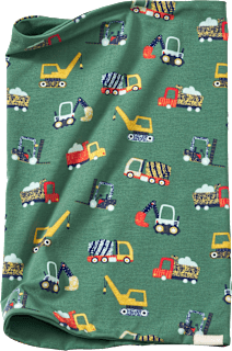 Loop Schal Pro Climate mit Bagger-Muster, grün ALANA