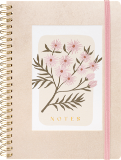 Foto-Notizbuch mit Spiralbindung Notes  Paradies