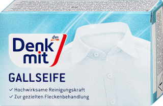 Gallseife Fleckenbehandlung Denkmit