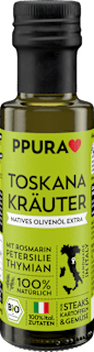 natives Olivenöl extra "Toskana Kräuter" mit Rosmarin, Petersilie &Thymian PPURA