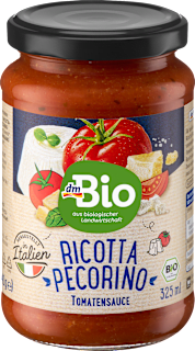 Tomatensoße, Ricotta Pecorino dmBio