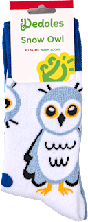 Памучни чорапи Snow Owl, размер 35-38 Dedoles
