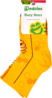 Памучни чорапи Busy Bees, размер 35-38 Dedoles