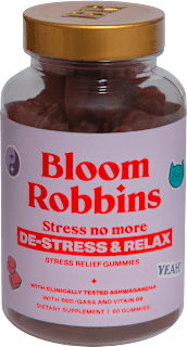 vitamíny proti stresu Gumídci Bloom Robbins