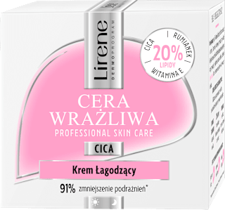 Krem łagodzący Cera Wrażliwa Lirene
