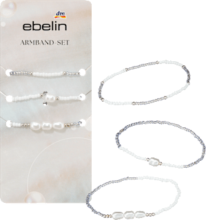set náramků 3dílný ebelin