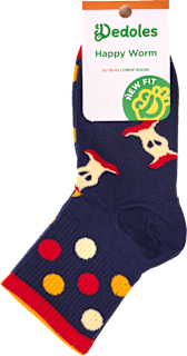 Памучни чорапи Happy Worm, размер 39-42 Dedoles