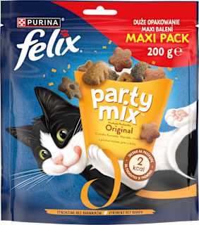 Party Mix pamlsky pro kočky Original Mix kuře, krůta, játra Felix