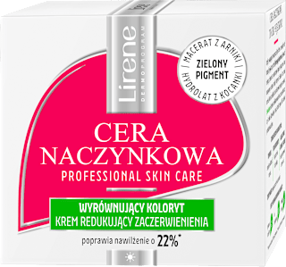 Krem wyrównujący Cera Naczynkowa Lirene