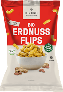Knabbergebäck Bio Erdnussflips HEIMATGUT
