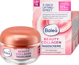 Cremă de față cu colagen SPF15 Balea