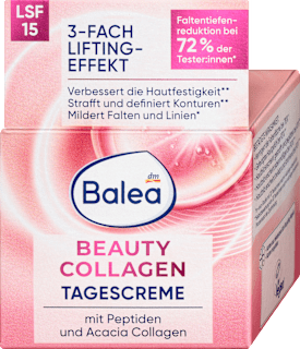 Beauty Collagen dnevna krema za lice SPF 15 Balea