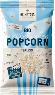 Knabbergebäck Mikrowellen Popcorn Salzig HEIMATGUT