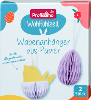 Wabenanhänger aus Papier Profissimo