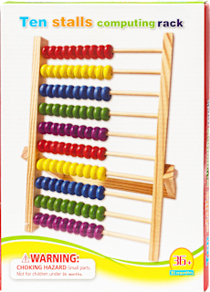 Ten stalls computing rack – drvena računaljka za igru i brojanje NIRD