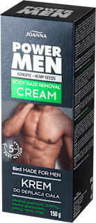 Krem do depilacji ciała dla mężczyzn Power Men  JOANNA
