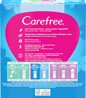 Slipeinlagen Cotton Feel Normal mit Aloe Vera Duft Carefree